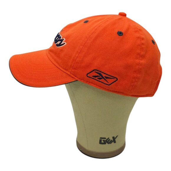 Denver Broncos Adjustable Cap NFL Trucker Baseball Hat On Field Reebok Orange - Picture 11 of 14